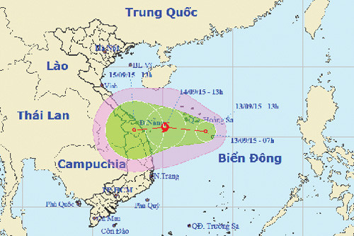 Áp thấp nhiệt đới trên Biển Đông có khả năng mạnh lên thành bão