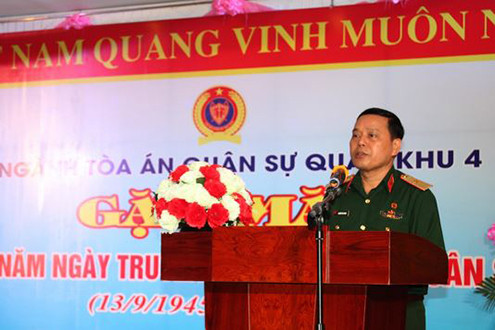 TAQS Quân khu 4 gặp mặt các thế hệ cán bộ nhân dịp kỷ niệm 70 năm ngày thành lập