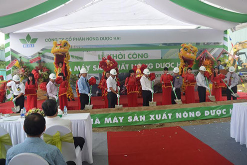 Nông Dược HAI xây dựng nhà máy sản xuất nông dược theo tiêu chuẩn quốc tế 150 tỷ đồng