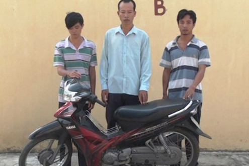 Triệt phá băng nhóm trộm xe máy, cướp giật liên tỉnh