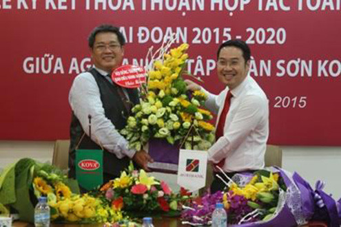 Bước tiến mới trong quan hệ hợp tác giữa Agribank và Tập đoàn sơn Kova
