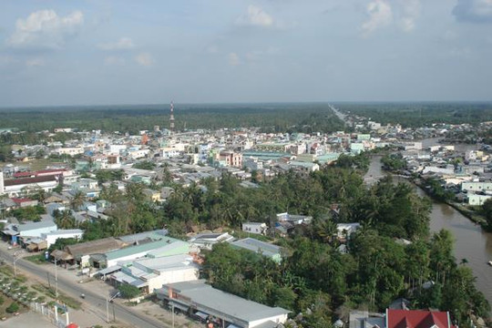 Thị xã Ngã Bảy đạt chuẩn nông thôn mới