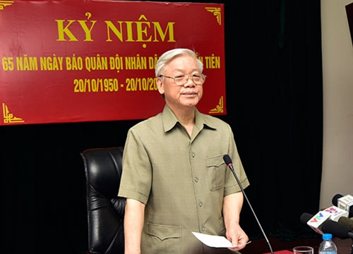 Tin tức thời sự ngày 19/10: Tổng Bí thư chúc mừng báo Quân đội nhân dân dịp 65 năm ra số đầu tiên