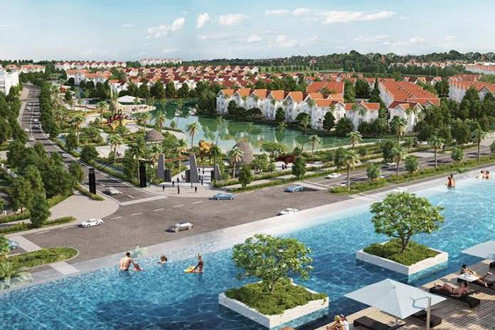 Vinhomes Riverside mở bán biệt thự Hoa Sữa đã hoàn thiện