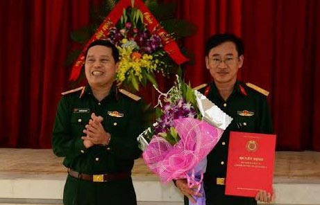 Trao quyết định bổ nhiệm Chánh án TAQS Quân khu 1