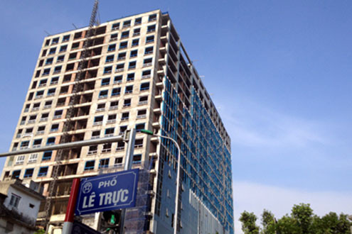 Dự án 8B Lê Trực: Thanh tra các tổ chức, cá nhân liên quan
