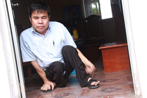 Tấm lòng vàng của một Giám đốc tật nguyền