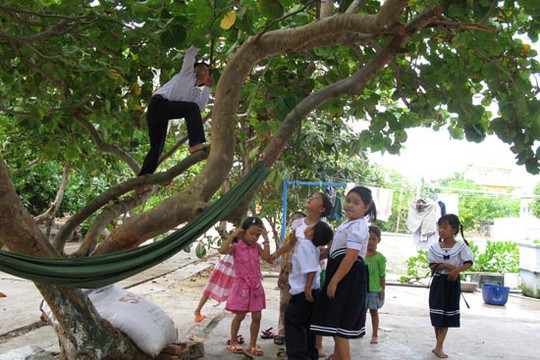 Chuyện học ở Trường Sa
