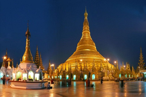 Vẻ đẹp lộng lẫy của ngôi chùa linh thiêng nhất Myanmar