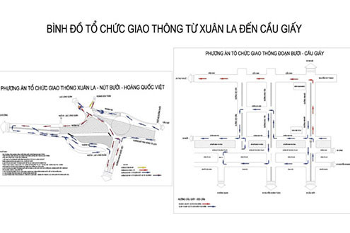 Hôm nay (28/11), Hà Nội cấm phương tiện lưu thông trên đường Bưởi