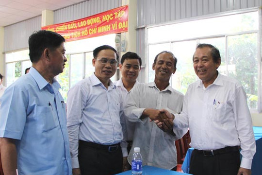 Đoàn ĐBQH tỉnh Long An tiếp xúc cử tri: Nhiều vấn đề cử tri quan tâm đã được giải đáp