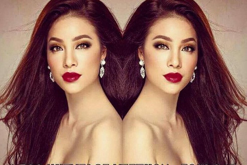Hoa hậu Phạm Hương mang Sen vàng đến Miss Universe 2015