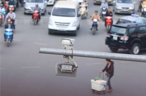 Hà Nội: Xử lý hơn 70 trường hợp vi phạm giao thông qua camera