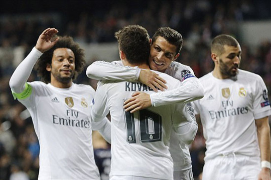 Kết quả Champions League 9/12: Real Madrid và tỉ số không tưởng 8-0