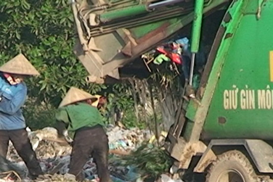 Quảng Trị: Nguy cơ tràn nước rỉ rác thải gây ô nhiễm môi trường