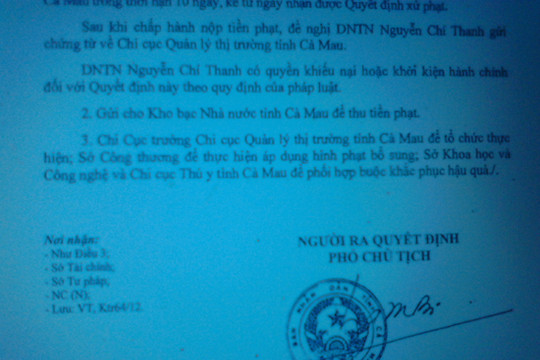 Đình chỉ hoạt động DNTN kinh doanh thuốc thú y, bán xăng kém chất lượng