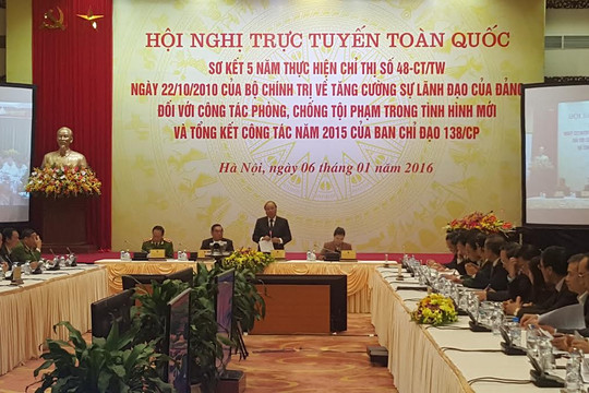 Tăng cường đồng bộ các giải pháp phòng chống tội phạm