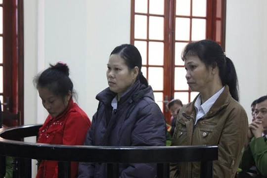 Buôn người, 3 "mẹ mìn" lĩnh án