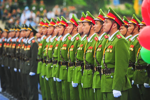 Trợ cấp khó khăn đột xuất cho thân nhân chiến sĩ công an
