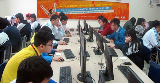 Hà Nội phát động Cuộc thi Tin học Văn phòng thế giới lần thứ 7