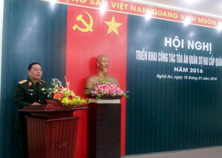 TAQS Quân khu 4 tổ chức hội nghị triển khai nhiệm vụ công tác năm 2016