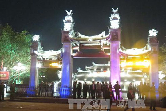 Lễ hội đền Trần-Thái Bình diễn ra từ ngày 13 tháng Giêng