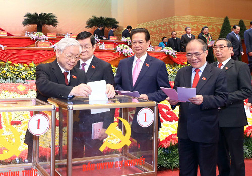 Danh sách ủy viên Ban chấp hành Trung ương Đảng khóa XII