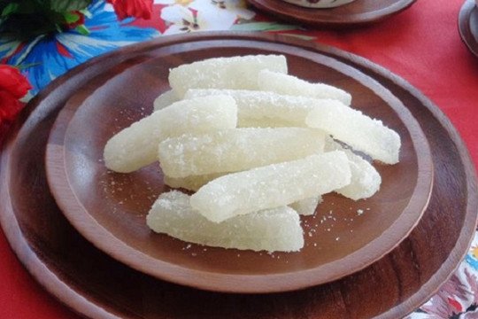 Cách làm mứt bí đao siêu giòn ngọt