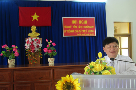 TAND thị xã Tân Châu, An Giang tổng kết công tác Hội thẩm nhân dân