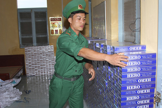 An Giang: Triệt phá đường dây buôn lậu thuốc lá