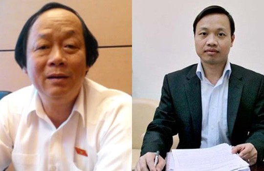 Bổ nhiệm 2 Thứ trưởng Bộ Tài nguyên & Môi trường và Bộ Tư pháp