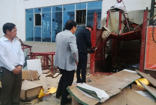 Bộ Xây dựng yêu cầu khẩn trương xác định nguyên nhân rơi vận thăng