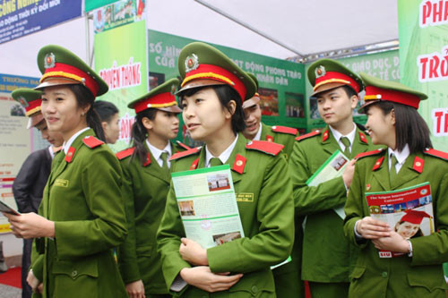 Thông tin tuyển sinh vào các trường Công an nhân dân năm 2016