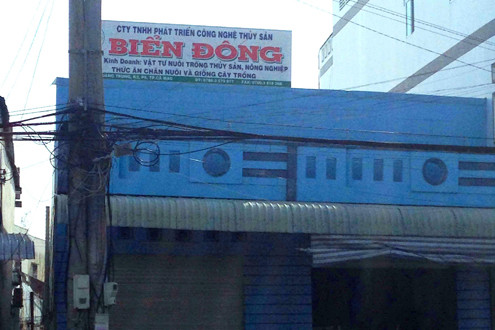 Công ty Biển Đông bị xử phạt vì kinh doanh thuốc thú y ngoài danh mục