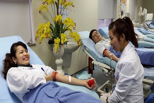 Khai xuân bằng ngày hội hiến máu tình nguyện