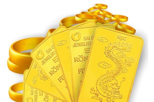 Hôm nay, giá vàng giảm mạnh