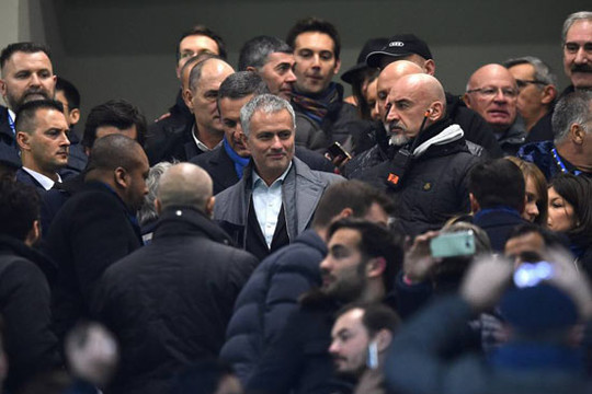 Tin tức thể thao 21/2: Mourinho xuất hiện tại Inter Milan