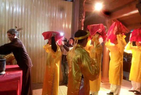 Khai ấn đền Trần tại Thanh Hóa