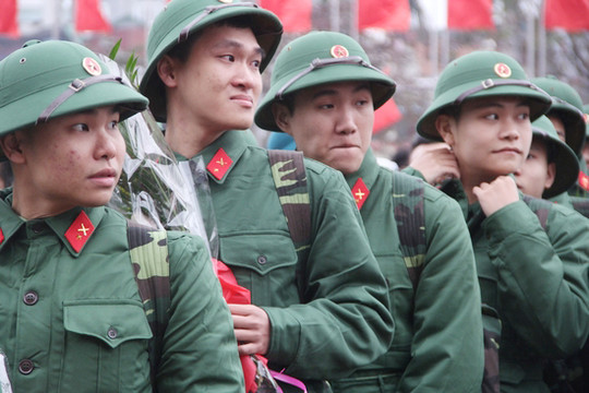 Hơn 4.000 công dân Thủ đô hăng hái lên đường nhập ngũ