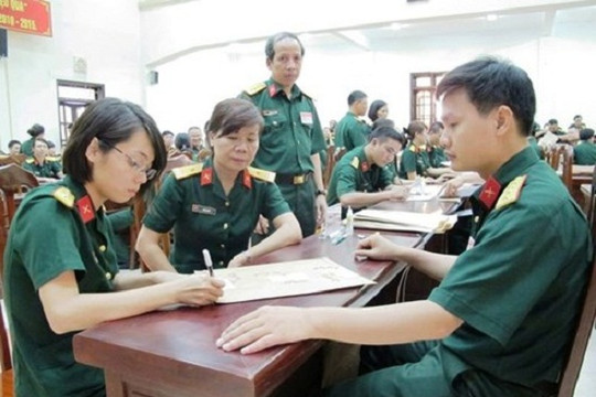 Thông tin tuyển sinh các trường quân sự 2016