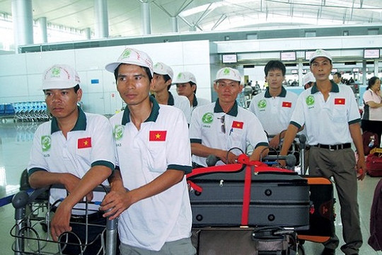 Tháng 2/2016: Gần 7.000 lao động Việt Nam đi làm việc ở nước ngoài