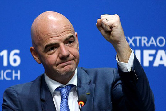 Gianni Infantino chính thức trở thành Chủ tịch FIFA