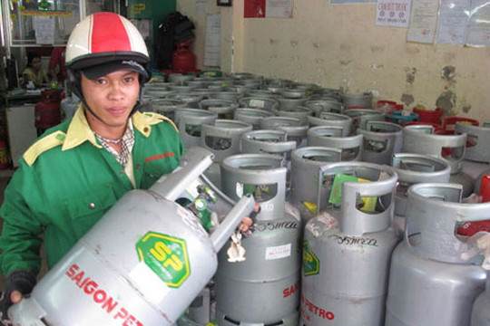 Giá gas phía Nam lần đầu tăng trong năm 2016