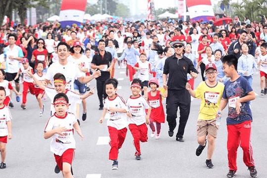 Bộ GD&ĐT khuyến khích học sinh, sinh viên tham gia Ngày chạy Olympic 2016