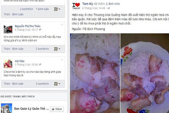 Thịt heo luộc để qua đêm biến thành màu đỏ gây hoang mang