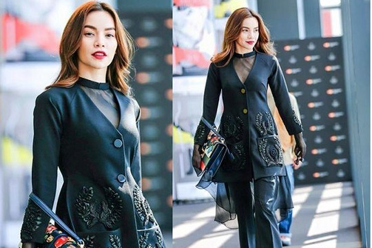 Hồ Ngọc Hà đẳng cấp và sang trọng tại Tokyo Fashion Week 2016