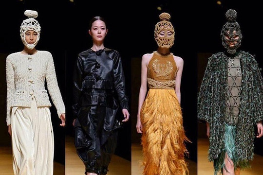 NTK Công Trí gây ấn tượng khi mang hồn "lúa" vào lụa tại Tokyo Fashion Week