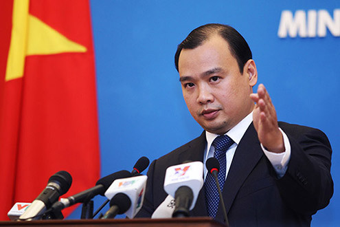 Việt Nam phản đối mạnh mẽ việc Trung Quốc làm thay đổi nguyên trạng quần đảo Hoàng Sa