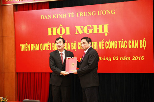 Phó Chủ tịch UBND tỉnh Bình Định nhận nhiệm vụ mới là Phó Trưởng ban Kinh tế Trung ương