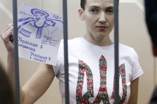 Nga kết tội nữ phi công Ukraine Nadiya Savchenko